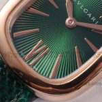 Replica Bvlgari Serpenti Bvf Green Dial In Rose Gold (5)