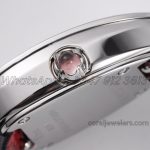 Replica Bvlgari Serpenti Bvf Red Dial In Steel With Diamond Bezel (6)