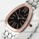 Replica Bvlgari Serpenti Seduttori Bvf Black Dial Rose Gold With Diamond Bezel (3)