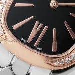 Replica Bvlgari Serpenti Seduttori Bvf Black Dial Rose Gold With Diamond Bezel (4)