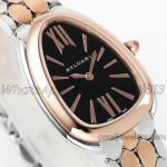 Replica Bvlgari Serpenti Seduttori Bvf Black Dial In Steelrose Gold (2)