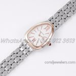 Replica Bvlgari Serpenti Seduttori Bvf Ref 103144 White Dial In Steelrose Gold (2)