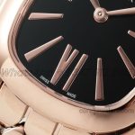 Replica Bvlgari Serpenti Seduttori Bvf Ref 103145 Black Dial In Rose Gold (5)