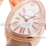 Replica Bvlgari Serpenti Seduttori Bvf White Dial In Rose Gold With Diamonds (7)