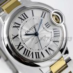 Replica Cartier Ballon Bleu 33mm Af Silver Dial In Steel Yellow Gold (4)