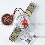 Replica Cartier Ballon Bleu 33mm Af Silver Dial In Steel Yellow Gold (9)