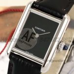 Replica Cartier Tank Must Af Black Dial In Steel Swiss Quartz (2)