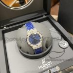 Replica Gsf Hublot Classic Fusion Stainless Steel 33mm Ss & Diamond Blue Dial (1)