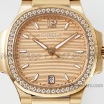 Replica Patek Philippe Ladies Nautilus 71181200r Ppf Yg Dial Swiss 324sc (3)