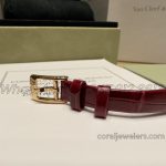 Replica Van Cleef & Arpels Perlee Watch 30mm White Dial Rose Gold Swiss Ronda Quartz (7)