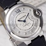 Replica Cartier Ballon Bleu 33mm Af V2 Ss Silver Dial Swiss Ronda Quartz (11)