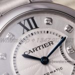 Replica Cartier Ballon Bleu 33mm Af V2 Ss Silver Dial Swiss Ronda Quartz (4)