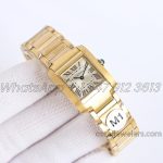 Replica Cartier Tank Francaise Ladies M+ Yellow Gold (3)