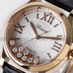 Replica Chopard Happy Sport Automatic Zf 30mm White Dial In Steelrose Gold (3)