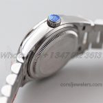 Replica Rolex Ladies Datejust 28mm 278384 Twf Blue Dial Diamond Markers With Diamond Bezel In Steel (6)