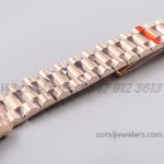 Replica Rolex Ladies Datejust 28mm 279171 Twf Aubergine Dial With Roman Markers In Rose Gold (3)