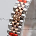 Replica Rolex Ladies Datejust 28mm 279171 Twf Aubergine Dial With Roman Markers In Rose Goldsteel (7)