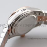 Replica Rolex Ladies Datejust 28mm 279171 Twf Grey Dial With Diamond Bezel In Rose Goldsteel (6)