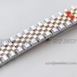 Replica Rolex Ladies Datejust 28mm 279171 Twf Grey Dial With Diamond Bezel In Rose Goldsteel (8)