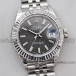 Replica Rolex Ladies Datejust 28mm 279174 Twf Black Dial (2)