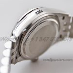 Replica Rolex Ladies Datejust 28mm 279174 Twf Black Dial With Diamond Markers In Steel (15)