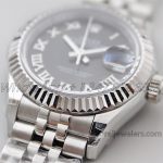 Replica Rolex Ladies Datejust 28mm 279174 Twf Black Dial With Roman Markers (3)