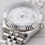 Replica Rolex Ladies Datejust 28mm 279174 Twf Silver Dial With Roman Markers (3)