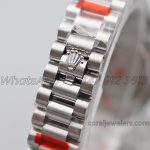 Replica Rolex Ladies Datejust 28mm 279384rbr Twf Silver Dial Diamond Markers In Steel (7)