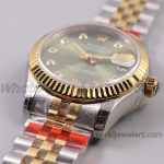 Replica Rolex Ladies Datejust 31mm 278273 Twf 904l & Rg Grenn Dial Swiss 2836 (2)