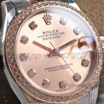 Replica Rolex Ladies Datejust 31mm 278273 Twf 904l & Rg Pink Dial Swiss 2836 (12)