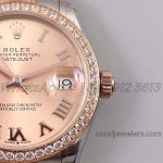 Replica Rolex Ladies Datejust 31mm 278273 Twf 904l & Rg Pink Dial Swiss 2836 (4)