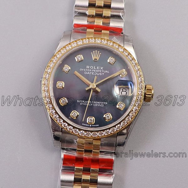 Replica Rolex Ladies Datejust 31mm 278273 Twf 904l & Rg Violet Dial Swiss 2836 (10)