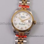 Replica Rolex Ladies Datejust 31mm 278273 Twf 904l & Rg White Dial Swiss 2836 (1)