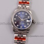 Replica Rolex Ladies Datejust 31mm 278273 Twf Blue Dial Diamond Markers (1)