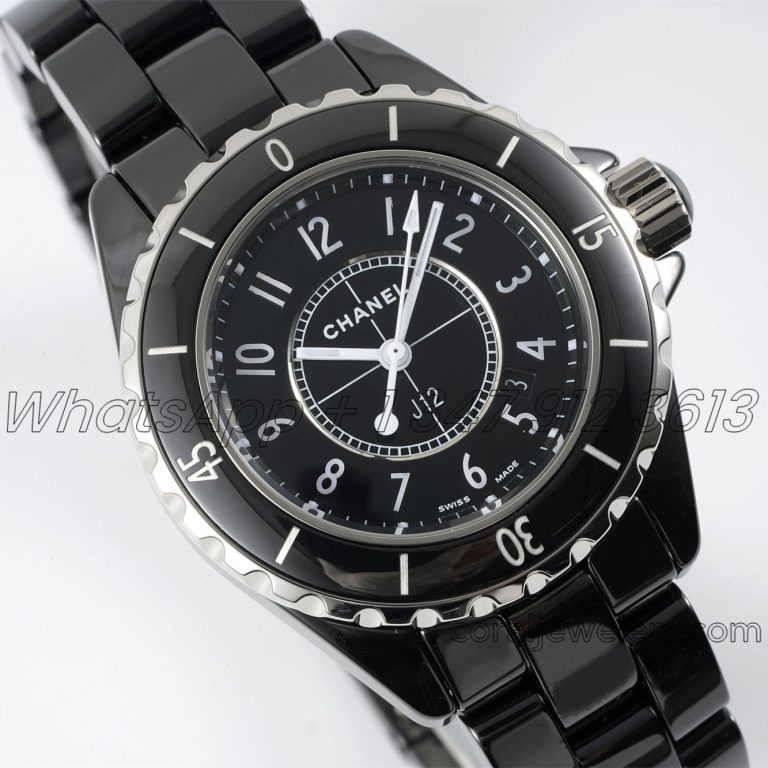 Replica Chanel Ladies J12 Bvf 33mm Black Dial Swiss Quartz Movement (2)