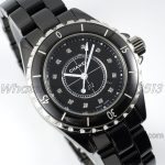 Replica Chanel Ladies J12 Bvf 33mm Black Dial Swiss Quartz Movement (2)