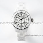 Replica Chanel Ladies J12 Bvf 33mm White Dial Swiss Quartz Movement (10)