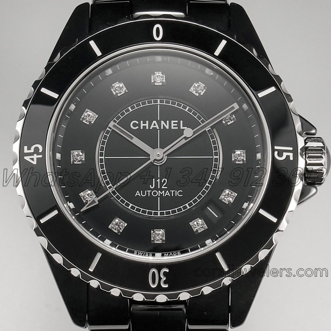 Replica Chanel Ladies J12 Bvf 38 Mm Black Dial Caliber 12.1 Movement (2)