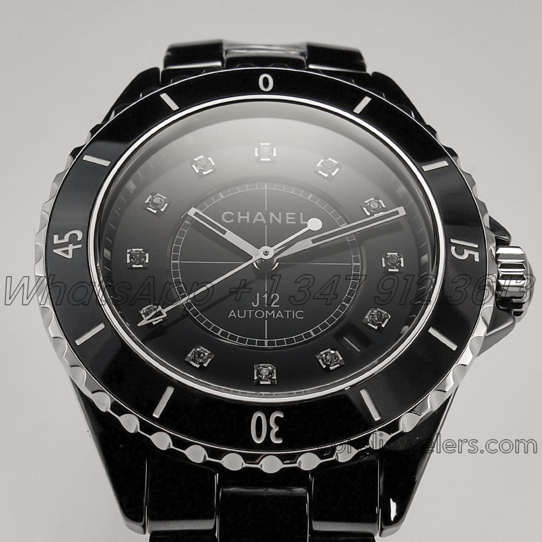 Replica Chanel Ladies J12 Bvf 38 Mm Black Dial Caliber 12.1 Movement (3)