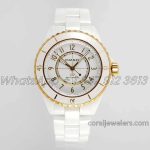 Replica Chanel Ladies J12 Bvf 38mm White Dial Caliber 12 (1)