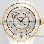 Replica Chanel Ladies J12 Bvf 38mm White Dial Caliber 12 (2)