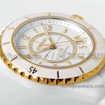 Replica Chanel Ladies J12 Bvf 38mm White Dial Caliber 12 (4)