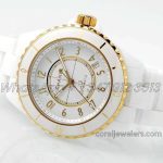 Replica Chanel Ladies J12 Bvf 38mm White Dial Caliber 12 (6)