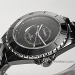 Replica Chanel Ladies J12 Watch Bvf 38 Mm In Steel Black Caliber 12.1 Movement (5)