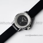 Replica Chanel Ladies J12.xs Bvf 19mm Black Dial With Diamond Bezel (3)