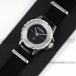 Replica Chanel Ladies J12.xs Bvf 19mm Black Dial With Diamond Bezel (4)