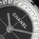 Replica Chanel Ladies J12.xs Bvf 19mm Black Dial With Diamond Bezel (5)