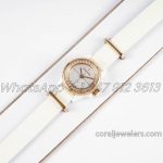 Replica Chanel Ladies J12.xs Bvf 19mm White Dial Rg With Diamond Bezel (7)