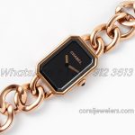 Replica Chanel Ladies Premiere Bvf 20mm Rg Black Dial (3)