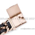 Replica Chanel Ladies Premiere Bvf 20mm Rg And Leather (8)